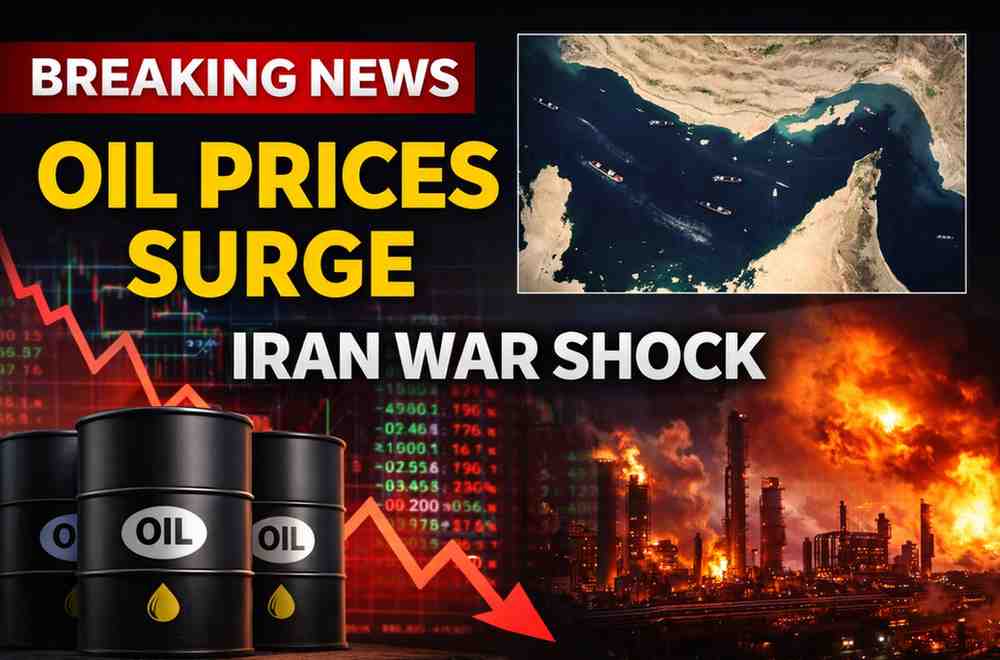 Oil Prices Surge Above $110 as Iran War Sparks Global Market Shock